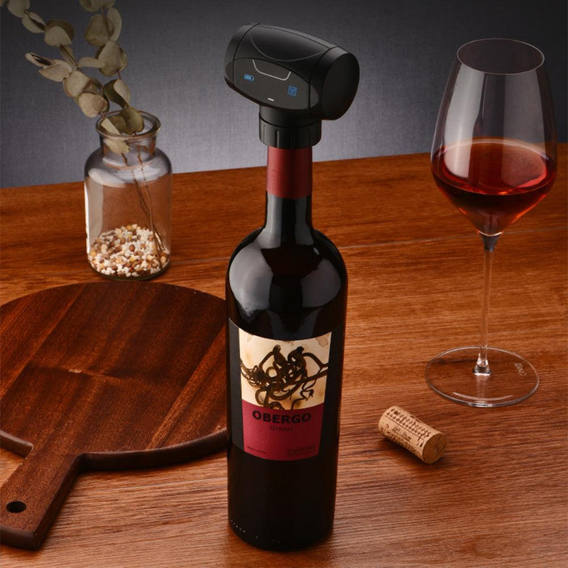 Rolha de Vinho Elétrico - Vai preservar a vácuo o seu vinho depois de aberto - iBonni Innovation Store