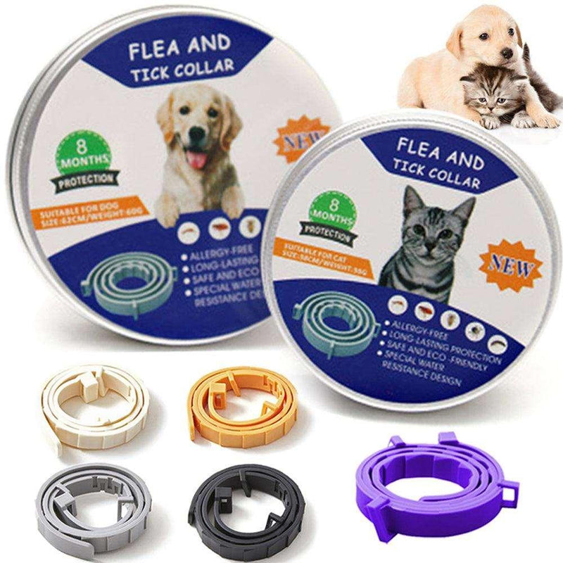 Coleira Antipulgas e Carrapatos Para Cães e Gatos - Pode durar de 6 a 8 meses - iBonni Innovation Store