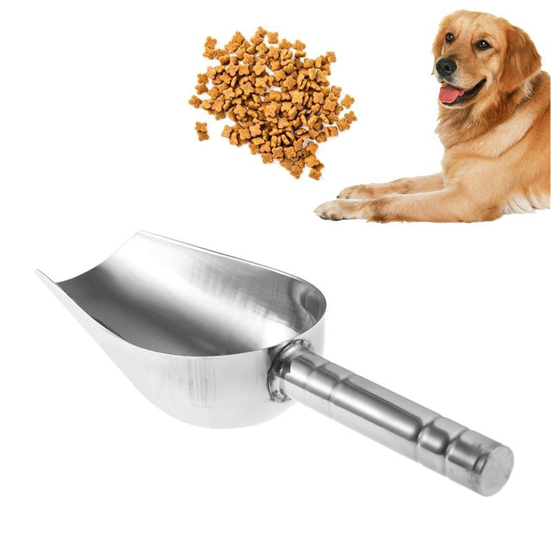 Colher de aço inoxidável, pá alimentador para animais de estimação - iBonni Innovation Store