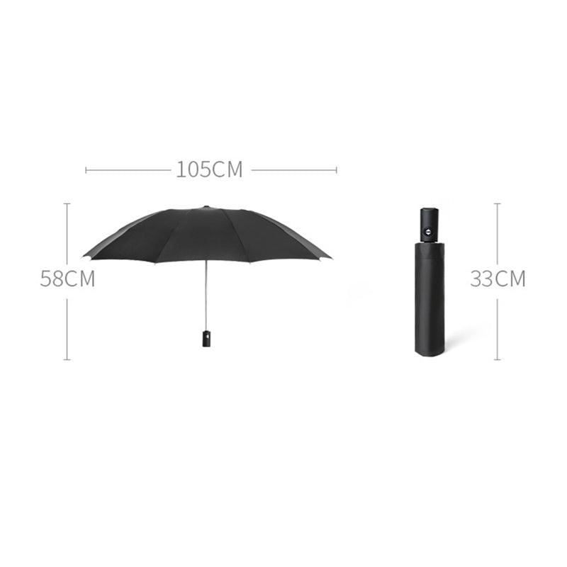 Xiaomi guarda-chuva LED à prova de vento automático com faixa reflexiva - iBonni Innovation Store
