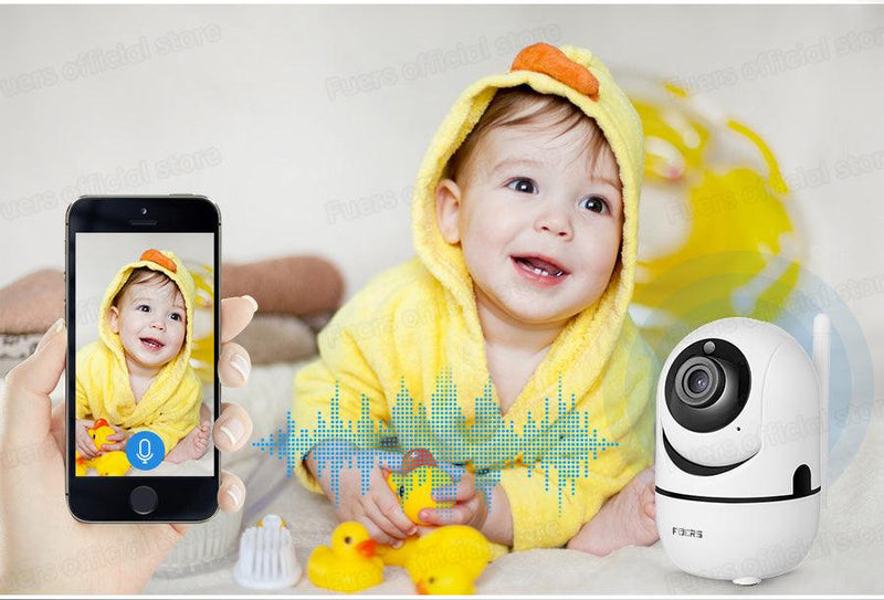 Câmera de Segurança Smart IP Fuers 1080P - Monitor de bebê com câmera WiFi - iBonni Innovation Store