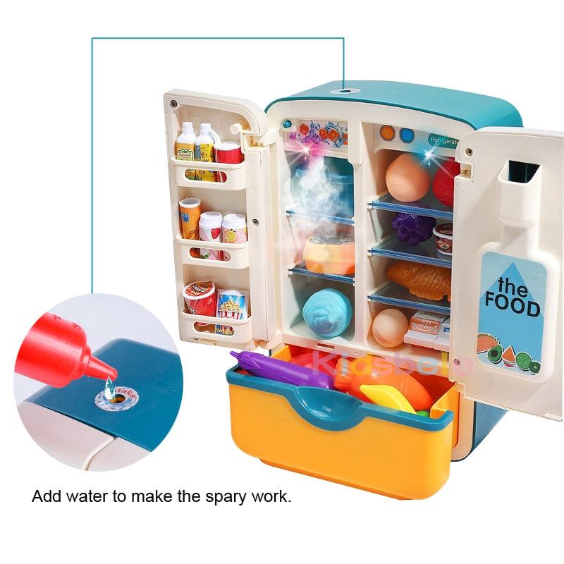 Magic Geladeira com Dispensador de Gelo / Acessórios Fofos para Corte Alimentos - iBonni Innovation Store