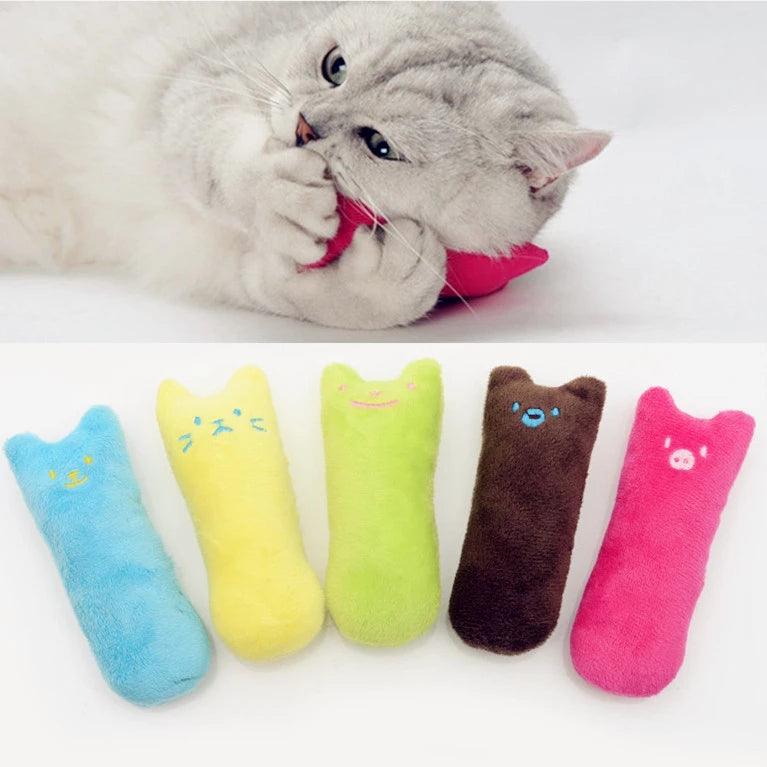 Gato de pelúcia que serve como travesseiro ou brinquedo para animais de estimação - iBonni Innovation Store