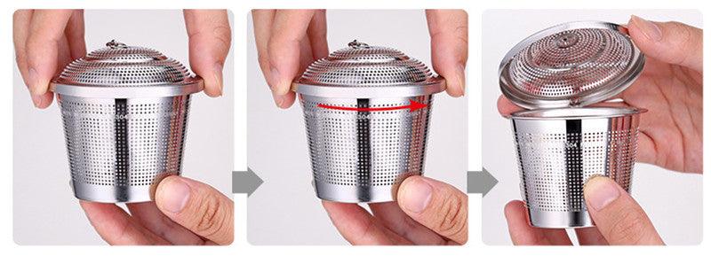 Coador para infusão chá / especiarias em aço inoxidável 304. - iBonni Innovation Store
